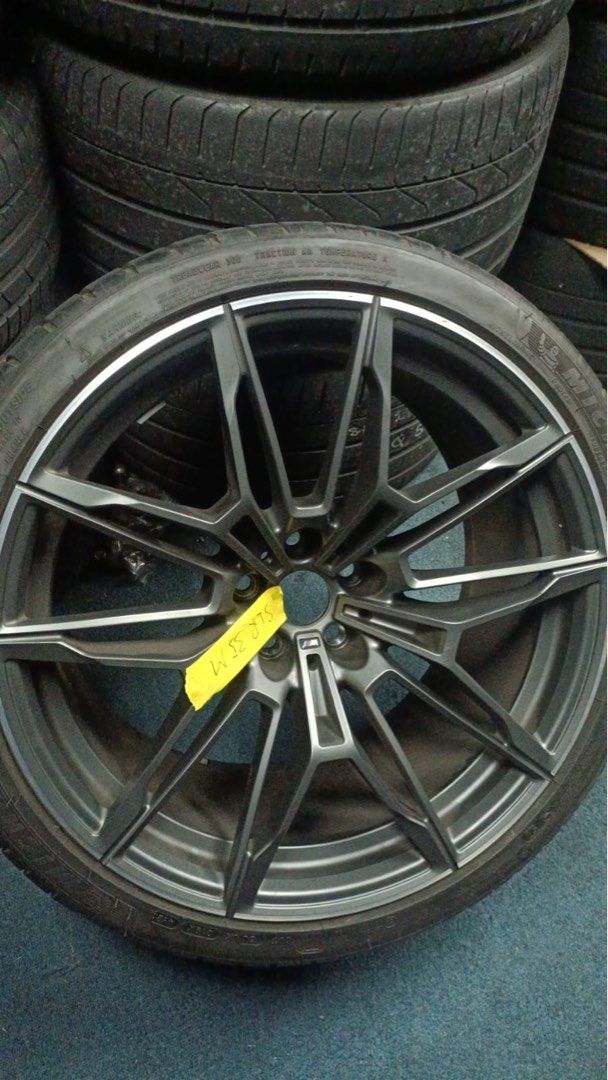 BMW G80/G82 M3 M4 stock rims with PS4S 19 inch, Car Accessories, Tyres ...