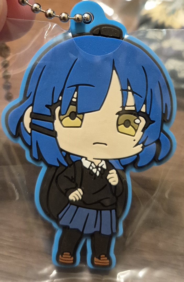 Bocchi the Rock Ryo Yamada Keychain, Hobbies & Toys, Memorabilia ...