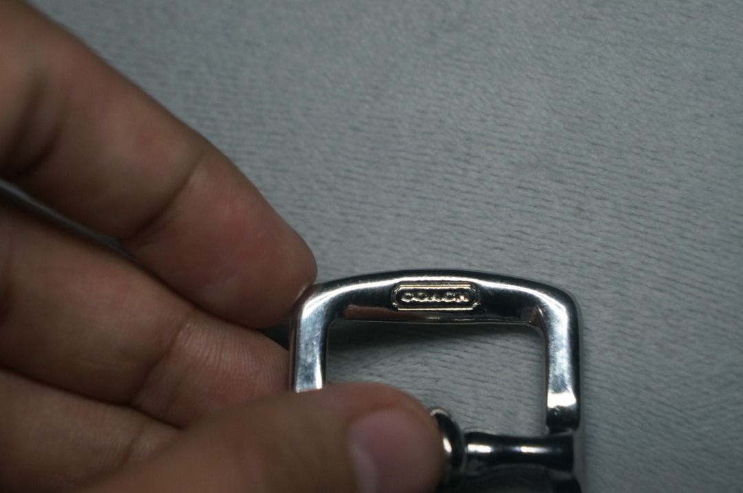 Coach Black Leather Belt (Category: Belts) located in Taguig. Submitted by tcstuff (Listing ID 1355364201, Image 3). Description: Coach Genuine Leather Belt Size Large Belt Measurements: 36 in x 0.9 in Newly cleaned, conditioned, polished leather. Newly polished metal hardware. Payment Method: GCash or LBC Cash on Delivery /Cash on Pickup .