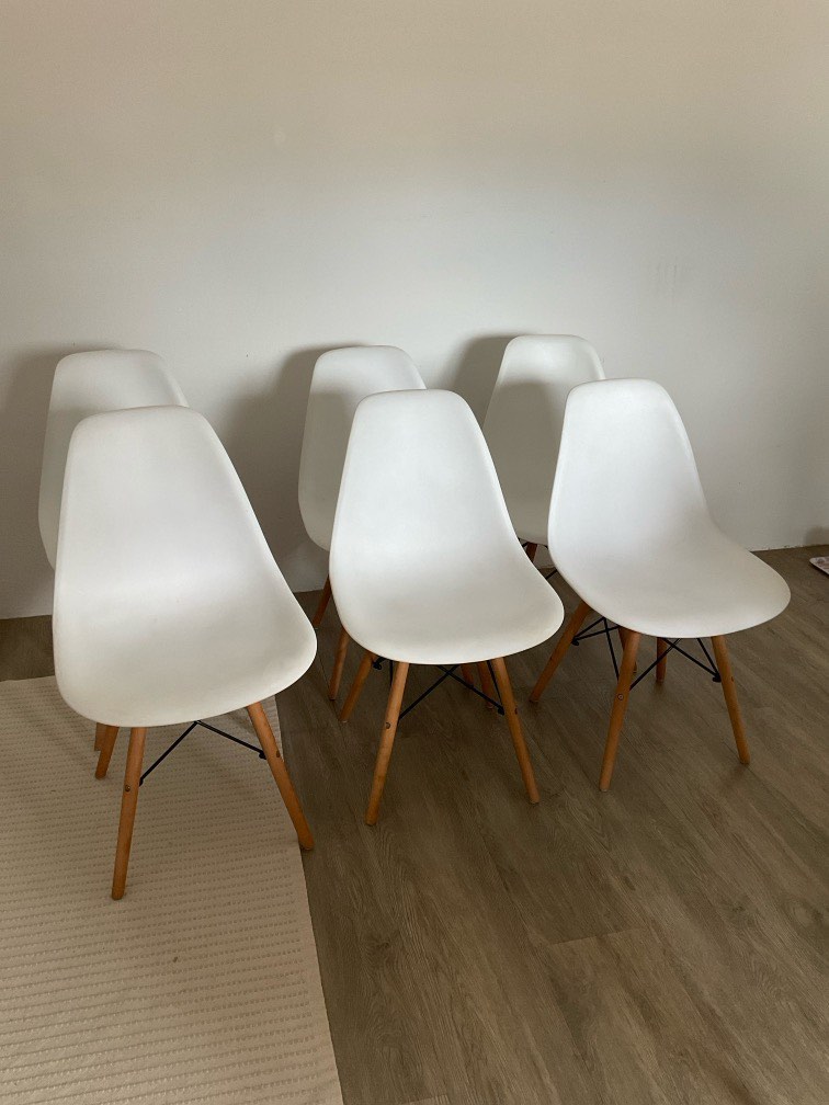 Dining Chairs x6, Furniture & Home Living, Furniture, Chairs on Carousell