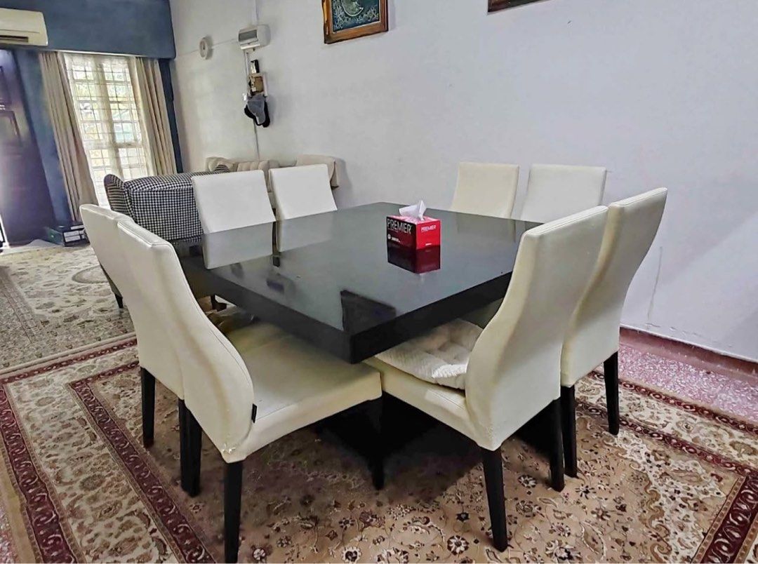 Dining Table 8 Seater, Furniture & Home Living, Furniture, Other Home ...