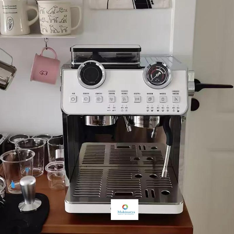 Espresso Machine Automatic One Touch Built- In Grinder Heavy Duty, TV ...