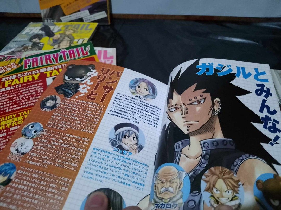 FAIRYTAIL Magazine 6pcs set (Category: Comics & Manga) located in Davao. Submitted by jeffsantos (Listing ID 1355344801, Image 2). Description: Take all 400php only.