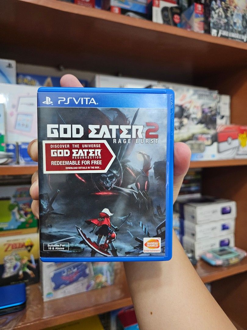 God Eater 2 (Category: PlayStation) located in Paranaque City. Submitted by john020497 (Listing ID 1355307368, Image 1). Description: Bacoor, Cavite. Delivery via Lalamove/Grab/LBC..
