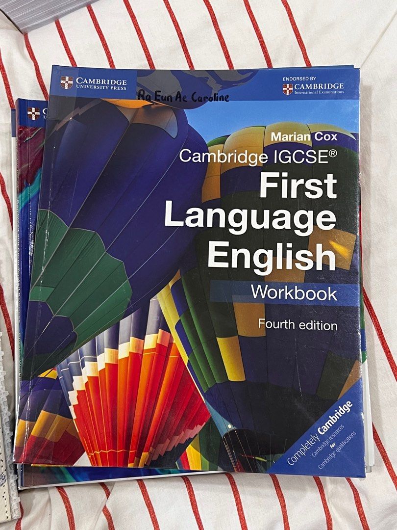 Language Course Book IGCSE English first language course book and workbook, Hobbies & Toys ...