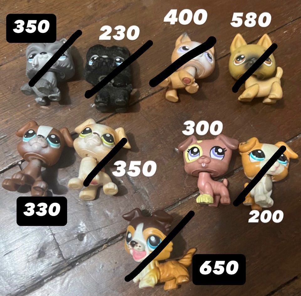 LPS Littlest pet shop dogs (Category: Figurines & Statues) located in Manila. Submitted by preloved_needslove (Listing ID 1340802161, Image 1). Description: - littlest pet shop dogs!! - authentic!!.