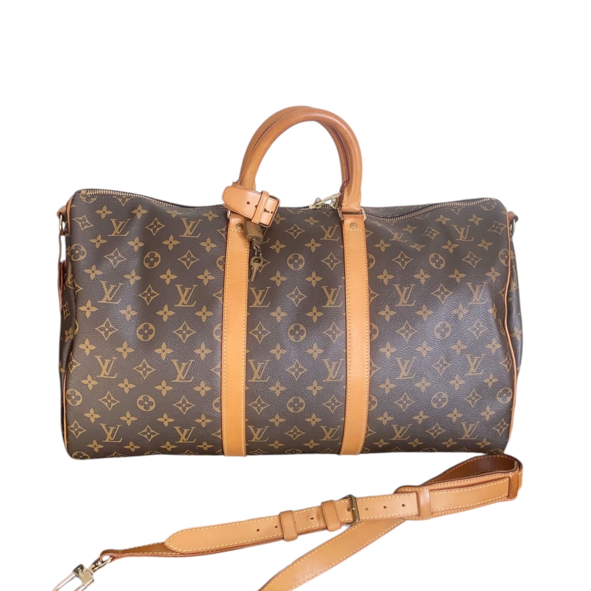 Louis Vuitton Keepall 50 in Monogram, Luxury, Bags & Wallets on Carousell
