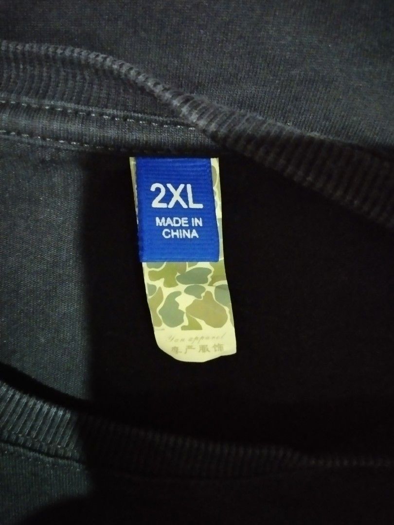 Mens tshirts (Category: Tshirts & Polo Shirts ) located in Cavite. Submitted by virginiacubero08 (Listing ID 1355337509, Image 2). Description: makapal at black na black tela mukhang bago pa size xL.