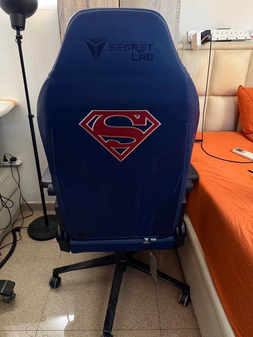 Secret Lab Superman Secretlab SUPERMAN edition TITAN Evo 2022 Series - XL, Furniture & Home ...