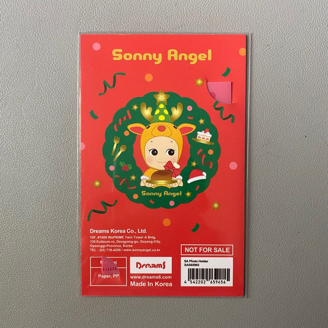 Sonny Angel Photo Holder (Category: Vintage Collectibles) located in Cebu City. Submitted by chibeeby (Listing ID 1355326270, Image 2). Description: sonny angel official merch (extras) 🩷 Dinosaur Mouse Pad - 350 each (2 pcs) 🩷 Christmas Photo Holder - 200 🩷 Dog Time Keychain - 200 each (2 pcs) 🩷 Christmas Paper Ornament - 80 Location: Cebu MOD: J&T MOP: Gcash / Maya .