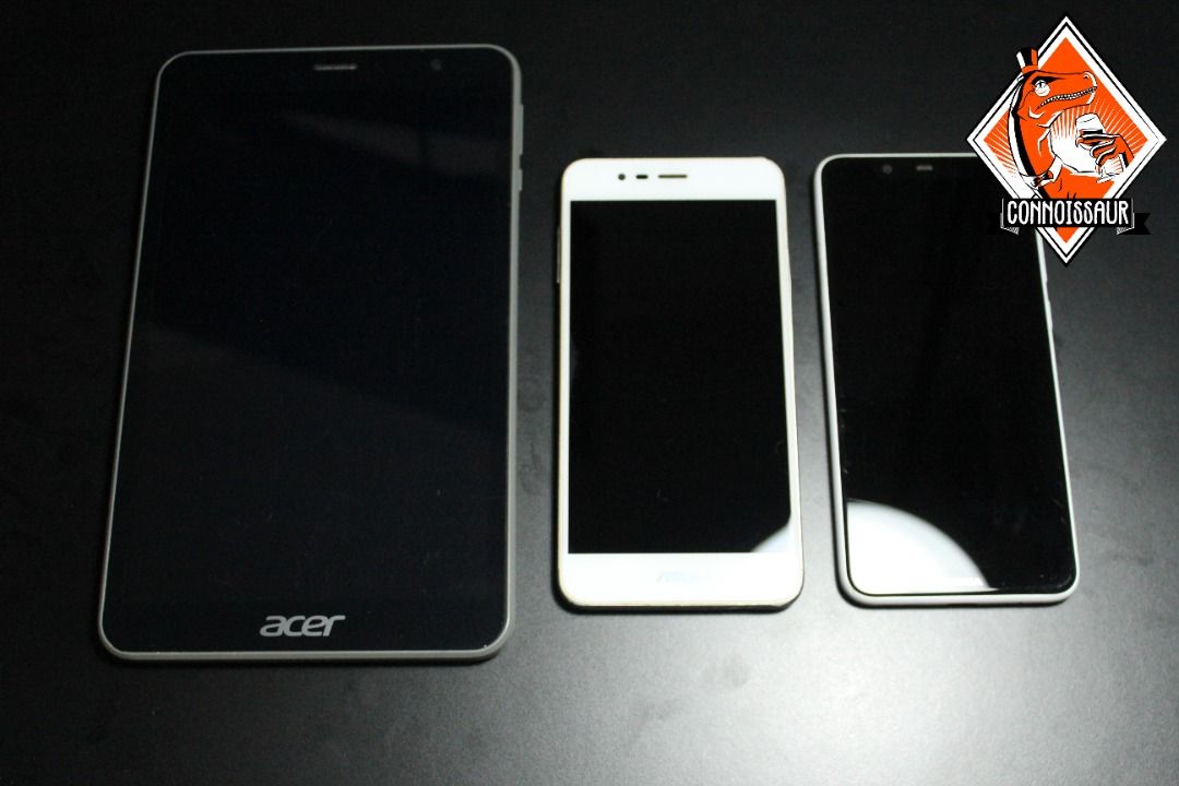 Take All 3 Android Device Bundle — Acer One 8 T2 + Asus ZenFone Max 3 + Nokia 5.1 (Category: Android Others) located in Mandaluyong City. Submitted by connoissaur (Listing ID 1355383172, Image 1). Description: Take All 3 Acer One 8 T2, Asus ZenFone Max 3, and Nokia 5.1 as a bundle. All in working condition and ready to use. Charging brick also included. • Acer One 8 T2 • Asus ZenFone Max 3 • Nokia 5.1 • Asus Charging Brick Payment Methods • GCash