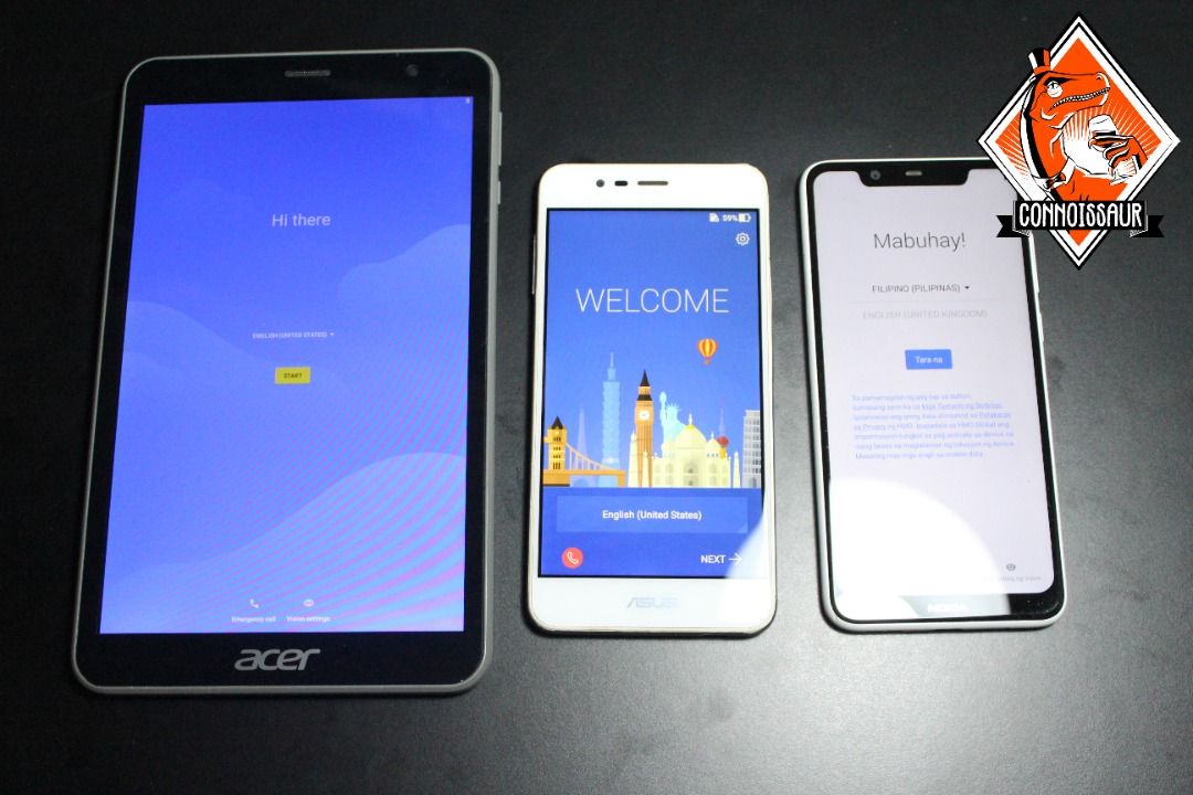 Take All 3 Android Device Bundle — Acer One 8 T2 + Asus ZenFone Max 3 + Nokia 5.1 (Category: Android Others) located in Mandaluyong City. Submitted by connoissaur (Listing ID 1355383172, Image 2). Description: Take All 3 Acer One 8 T2, Asus ZenFone Max 3, and Nokia 5.1 as a bundle. All in working condition and ready to use. Charging brick also included. • Acer One 8 T2 • Asus ZenFone Max 3 • Nokia 5.1 • Asus Charging Brick Payment Methods • GCash