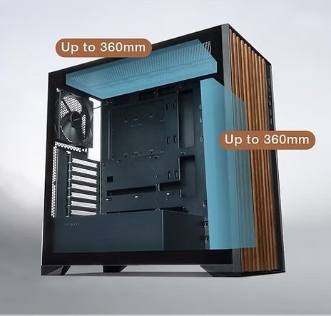 TECWARE TIMBER ATX /MATX CASE WITH 4 FANS, Computers & Tech, Desktops ...