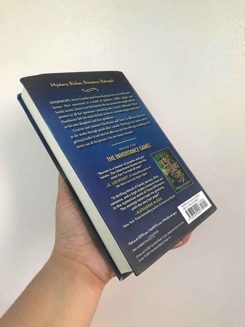 THE HAWTHORNE LEGACY (Category: Storybooks) located in Quezon City. Submitted by saturn_unit (Listing ID 1355356756, Image 2). Description: >> no issue, brand new >> re/print (cf) >> freebies (bookmark and stickers) rfs: seller did not disclose it was re/print. bought this for 500 :’(.