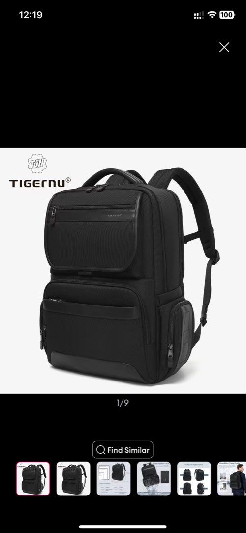 Tigernu Backpack 17 inch waterproof T-B3916 (Category: Backpacks) located in Valenzuela. Submitted by lwncb (Listing ID 1355443438, Image 1). Description: Original Price : 2500 Highlights Brand Name: tigernu Origin: Mainland China CN: Guangdong Main Material: Microfiber Lining Material: Polyester Backpacks Type: Softback Interior: Interior Slot Pocket, Cell Phone Pocket, Interior Zipper Pocket, Interior Key Chain Holder, Interior Compartment, Com