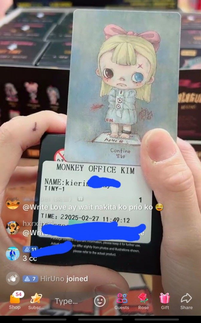 Tiny Tiny - Waiting, Confine, Choice, Born, Riddle, Balance (Category: Designer & Blind Box Toys) located in Quezon City. Submitted by kiercali21 (Listing ID 1355178602, Image 2). Description: For sale: Waiting Confine Choice Born Balance Riddle 380 each Take all for 2200 RFS: No Sparks na All complete inclusions Can give discount if take all or more than 1 ang bibilhin QC Loc.
