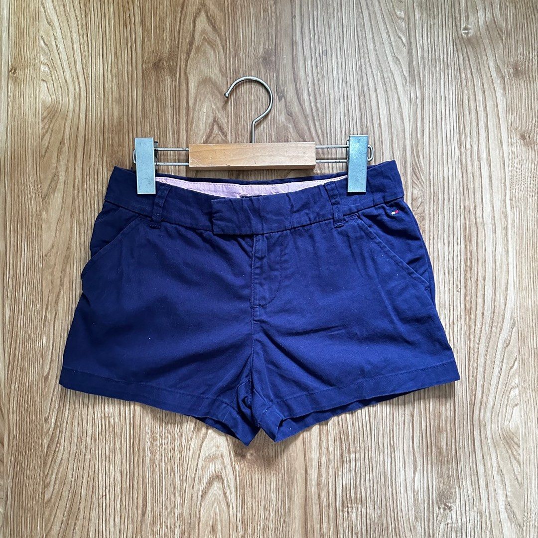 Tommy Hilfiger navy blue shorts (Category: Shorts) located in Las Pinas. Submitted by apdeclutter (Listing ID 1355351616, Image 1). Description: W 26” L 10” Perfect fit for kids.