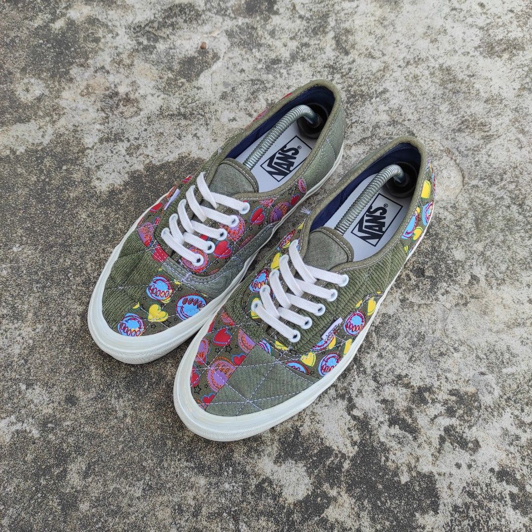 VANS★AUTHENTIC 44 DX PW★POSITIVITY PATCHWORK/GRAPE LEAF Vans Authentic 44 Dx Positivity Patchwork Grape Leaf US M