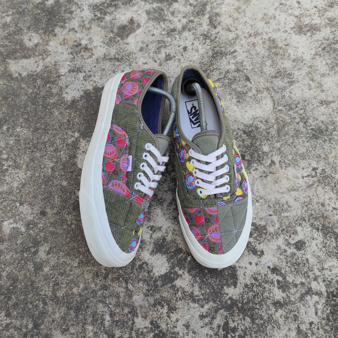 VANS★AUTHENTIC 44 DX PATCHWORK★ハート柄★兼用★GRAPE LEAF Vans-Authentic-44-DX-