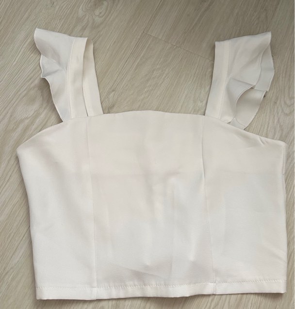 Flutter Sleeveless Top