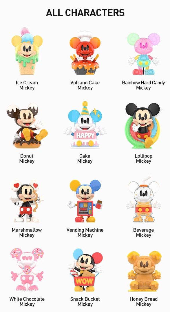 Pop Mart Disney Mickey (Category: Fan Merchandise) located in Singapore. Submitted by primerella (Listing ID 1355414349, Image 2). Description: Brand new in foil Vending Machine Mickey. Free mailing..