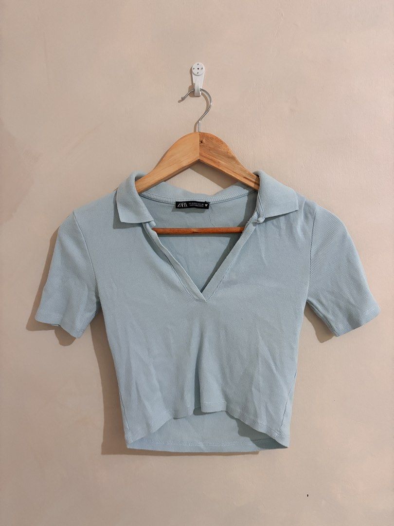 Zara Crop Top (Category: Shirts) located in Quezon City. Submitted by afbb855 (Listing ID 1355373700, Image 1). Description: No when worn .