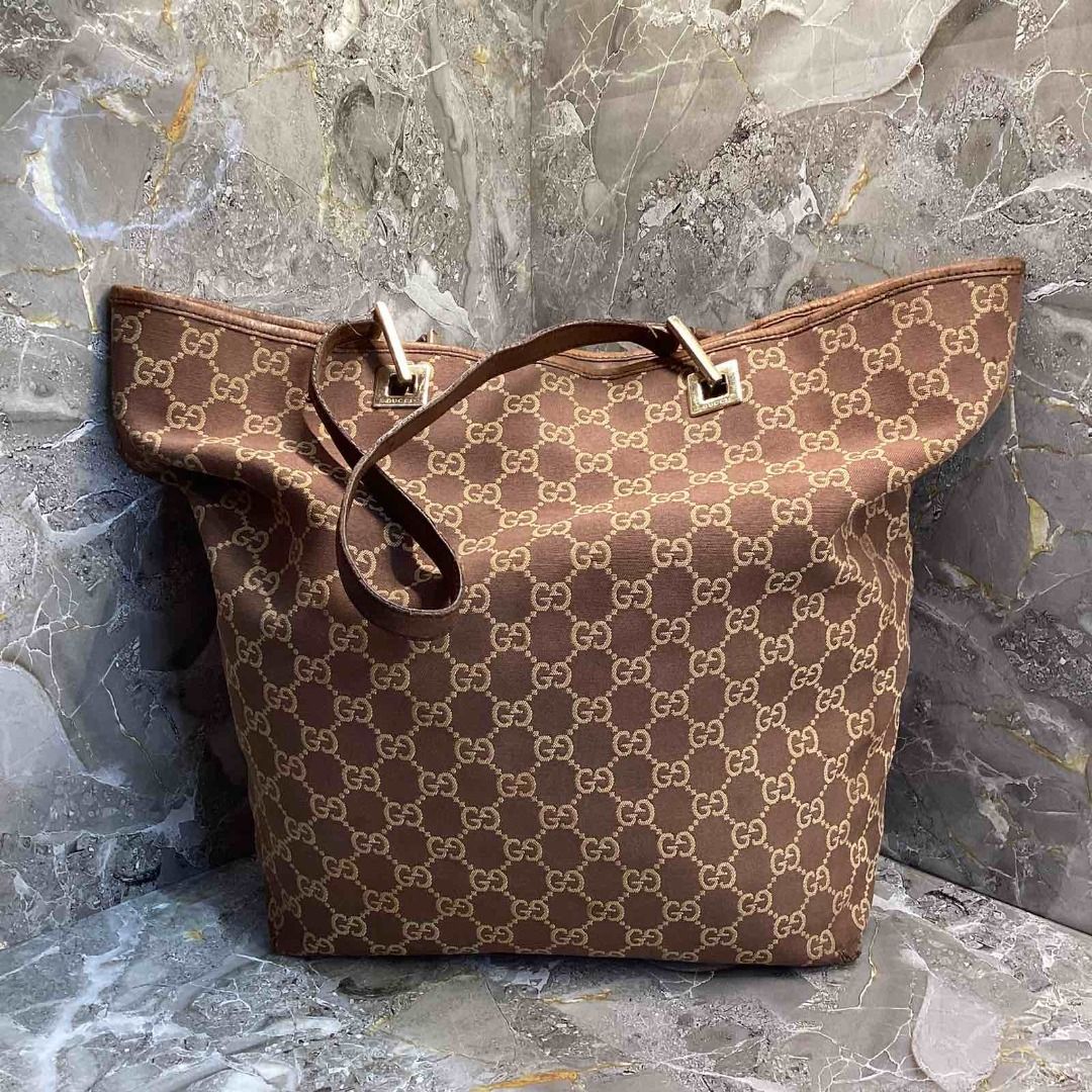 257001282 GUCCI BAG GG TORN INNER LINING MISSING, Luxury, Bags ...