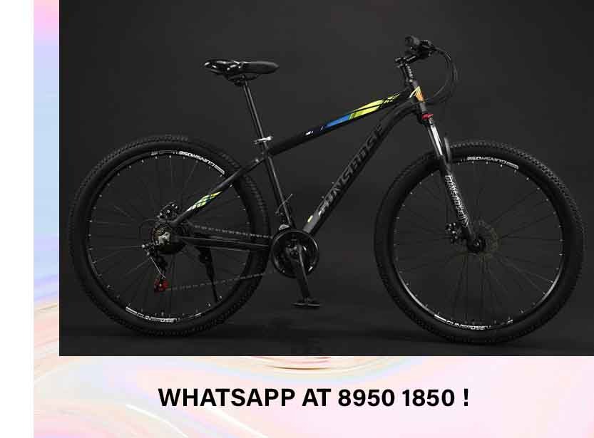 29 inch 21 Speeds Gunsrose Aluminium Frame [Black] Lockable Suspension ...