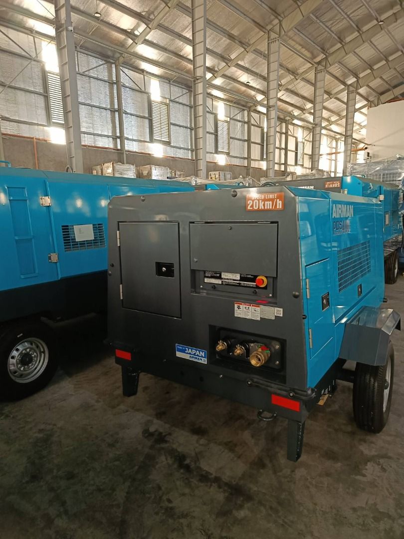 Airman 400 cfm Air Compressor Unit (Brand New) (Category: Industrial Equipment) located in Cavite. Submitted by ed_012 (Listing ID 1338164966, Image 2). Description: Airman 400 cfm Brand New Air Compressor Unit Free delivery within Metro Manila 7 bars Kubota Engine Trailer mounted One (1) year warranty for more info, just contact me :).