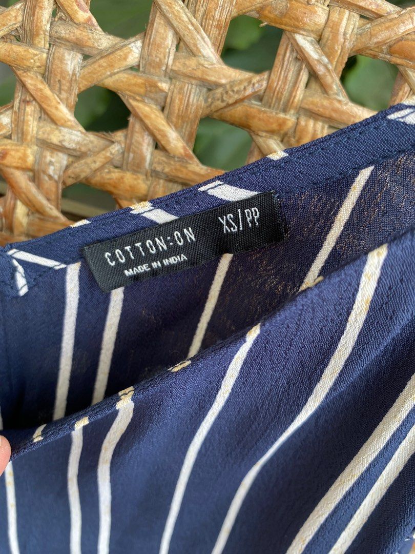 Authentic Cotton:On Sleeveless top (Never been used) (Category: Sleeveless) located in Batangas. Submitted by itsmeaudi (Listing ID 1355547836, Image 3). Description: * no flaws * never been used (tag already removed) *sf c/o buyer * RFS: too many tops.