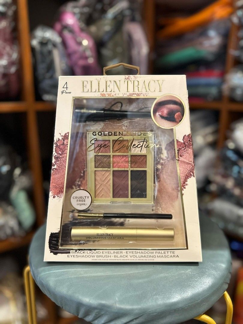 Ellen tracy eye make up set (Category: Makeup) located in Bulacan. Submitted by virijennifer-21966 (Listing ID 1355527543, Image 1). Description: original brand from US.