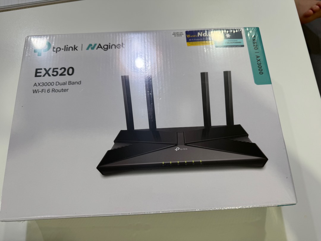 EX520 AX3000 WiFi 6 Router, Computers & Tech, Office & Business ...