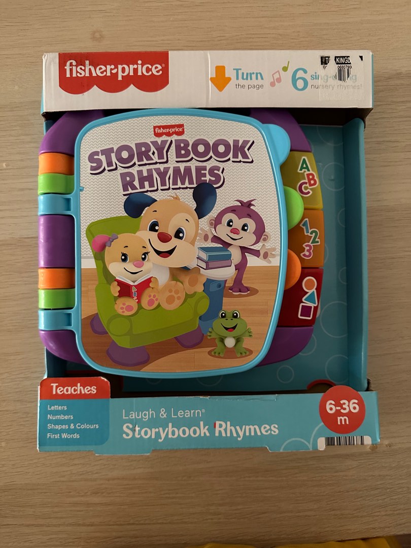 Fisher price Storybook Rhymes, Babies & Kids, Infant Playtime on Carousell