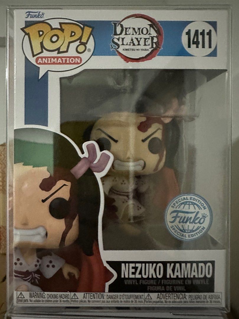 Figurine Funko Pop! Demon Slayer - Nezuko Kamado Agenouillée N°1411, Exclusive, Neuve
