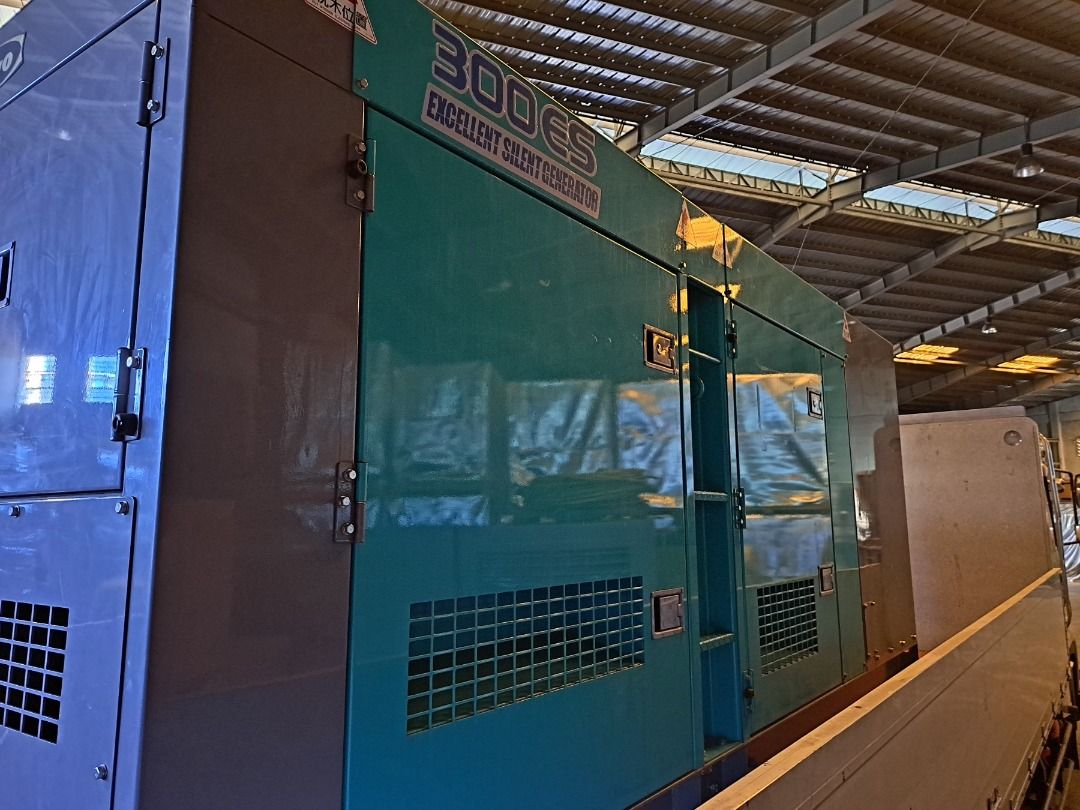 Generator 300KVA (Denyo Japan Surplus) (Category: Everything Else Others) located in Cavite. Submitted by ed_012 (Listing ID 1355533954, Image 1). Description: Slightly used unit Good running condition Full PMS included Passed Load Testing - 2023 report Free delivery within Metro Manila.