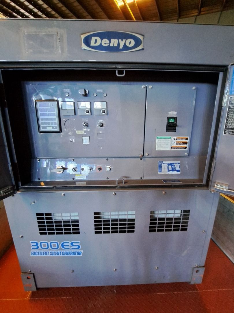 Generator 300KVA (Denyo Japan Surplus) (Category: Everything Else Others) located in Cavite. Submitted by ed_012 (Listing ID 1355533954, Image 2). Description: Slightly used unit Good running condition Full PMS included Passed Load Testing - 2023 report Free delivery within Metro Manila.