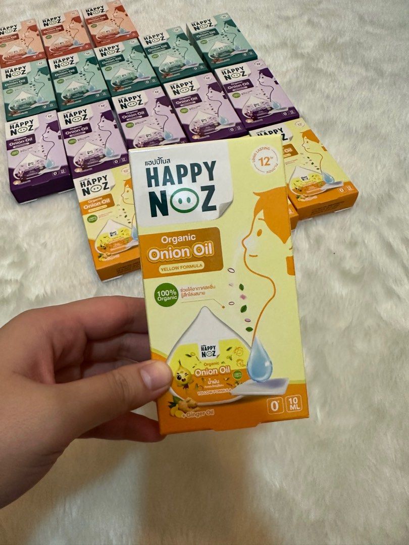 Happy Noz Oil (Category: Baby Toiletries & Grooming) located in Quezon City. Submitted by eclosetbyems (Listing ID 1355515334, Image 3). Description: Happy Noz For Kids (Regular)-200 per box Happy Noz Kids Kuromi (New-Limited Edition)-300 per box Happy Noz Adults-250 per box Happy Noz Oil-350 per box .