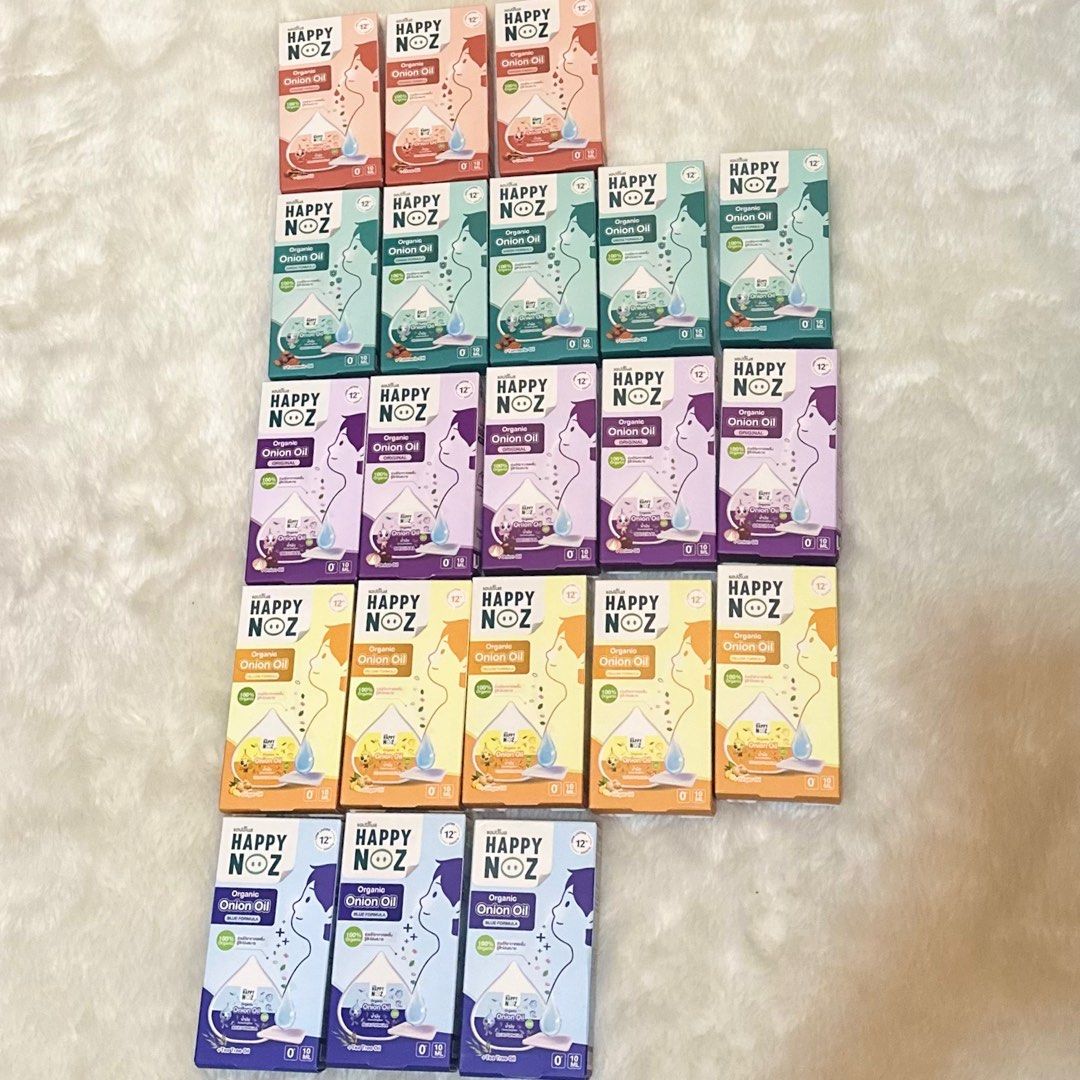 Happy Noz Oil (Category: Baby Toiletries & Grooming) located in Quezon City. Submitted by eclosetbyems (Listing ID 1355515334, Image 1). Description: Happy Noz For Kids (Regular)-200 per box Happy Noz Kids Kuromi (New-Limited Edition)-300 per box Happy Noz Adults-250 per box Happy Noz Oil-350 per box .