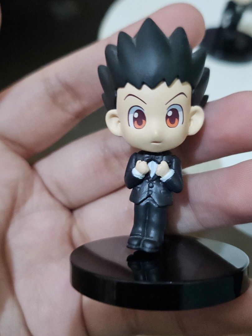 Hunter x Hunter Killua and Gon Figure (Category: Figurines & Statues) located in Bulacan. Submitted by _luffytaro (Listing ID 1355595938, Image 3). Description: back in box, sold as pair 📌 mop: gcash 📌 mod: j&t.
