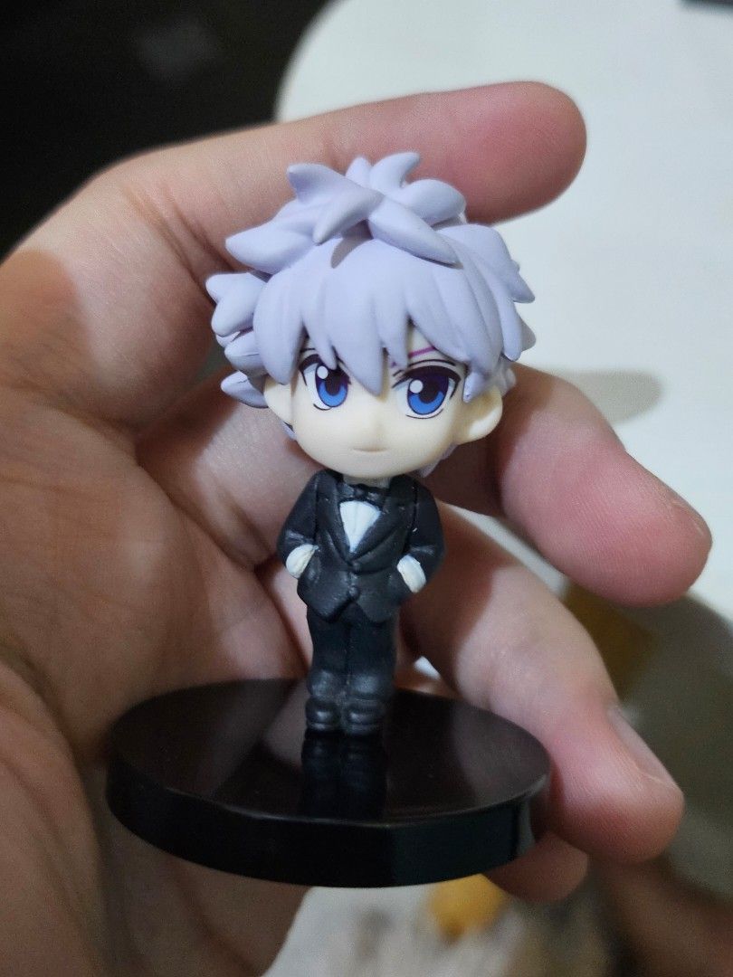 Hunter x Hunter Killua and Gon Figure (Category: Figurines & Statues) located in Bulacan. Submitted by _luffytaro (Listing ID 1355595938, Image 2). Description: back in box, sold as pair 📌 mop: gcash 📌 mod: j&t.