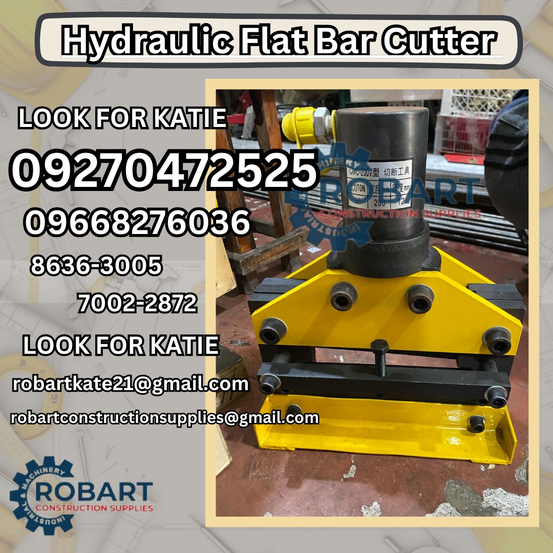 Hydraulic Flat Bar Cutter, Commercial & Industrial, Industrial ...