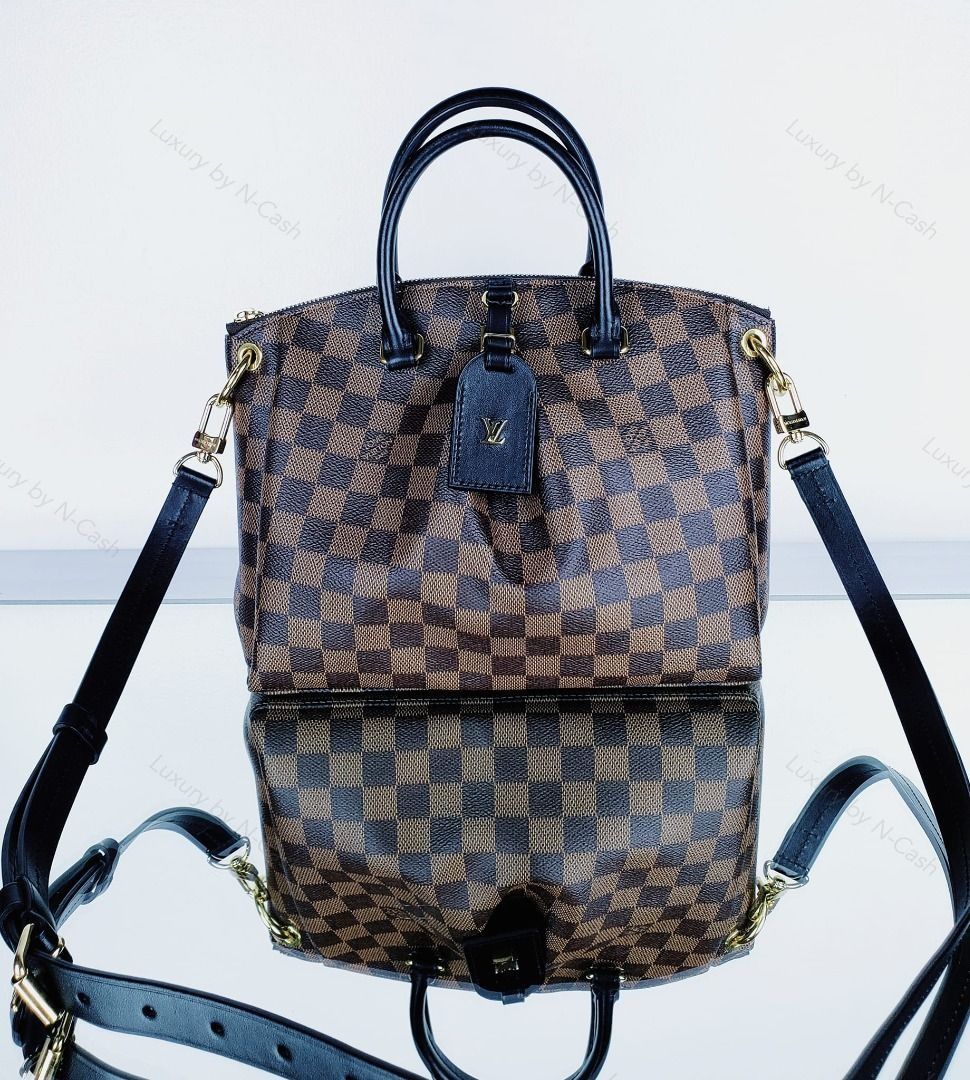 Louis Vuitton Odeon Tote PM Damier Ebene Canvas Bag (Category: Luxury Bags & Wallets) located in Quezon City. Submitted by luxury_by_n-cash (Listing ID 1355505208, Image 2). Description: N-Cash Pawnshop "Instant Cash for Bags, Watches, Cars, and Electronics" https://www.ncash-pawnshop-philippines.com/ PRE-OWNED Brand: LOUIS VUITTON Measures: 10.5″ (at base) / 12.5″ (at top) L x 8.5″ H x 5.5″ D (approx) 4″ Double Handle Drop 20″ Strap Drop, adjust