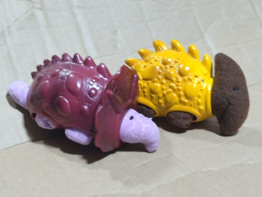 McDonald's - Vintage Happy Meal Toys - Mighty Dinos - Dino Soft Toy ...