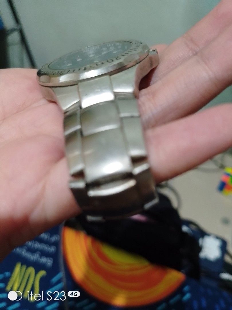 Mens Metal Watch (Category: Men's Watches) located in Lucena. Submitted by watchmateph (Listing ID 1355547460, Image 2). Description: Ang ganda pa nito.