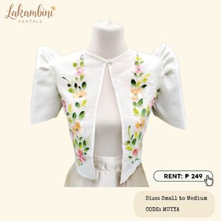 RENT: MODERN FILIPINIANA Kimona Filipiniana Top Filipiniana dress ...