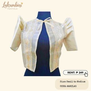 RENT: MODERN FILIPINIANA Kimona Filipiniana Top Filipiniana dress ...