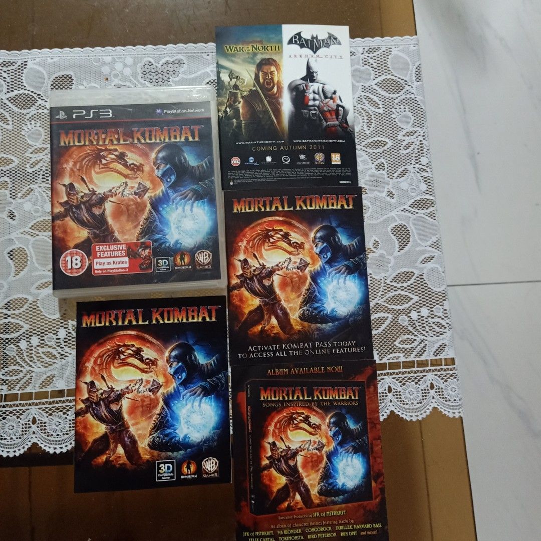 Mortal kombat ps3 (Category: PlayStation) located in Manila. Submitted by cruzivanpatrick (Listing ID 1355590829, Image 1). Description: ps3 game tested working on ps3 slim check nyo mga picture nilagay kona po dyan at nilalaro ko with manual Pwede meet up and test bago bayaran Pag shipping payment first Pwede cash on deliver sa lalamove kayo mag book Or g cash Thanks po.