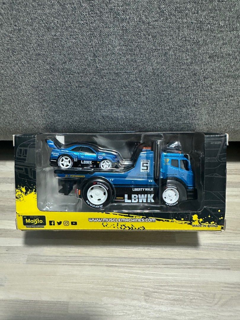 Muscle Machine lbwk liberty walk exclusive skyline gtr R34 1999 lorry ...