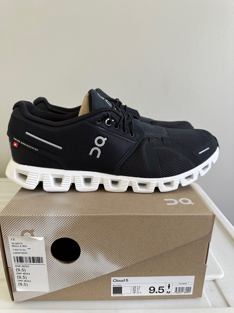 ON Sneaker Uomo Cloud 5 59.98376 Bianco
