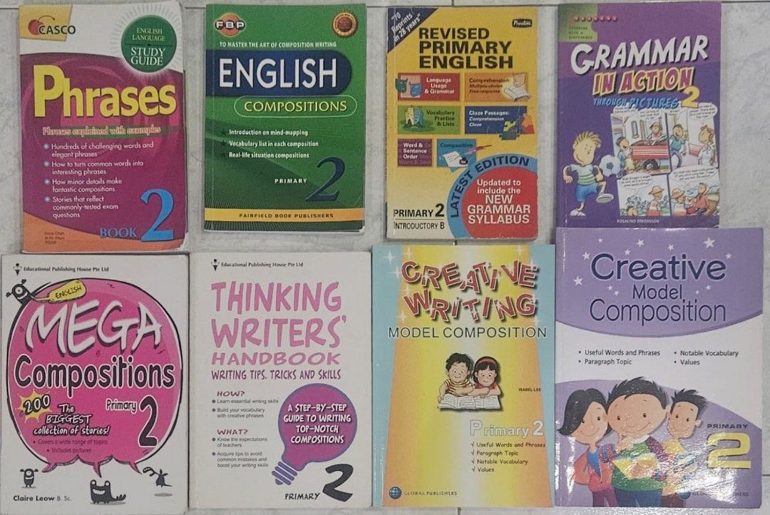 P2 English Assessment, English Phrases, English Compositions, Revised ...